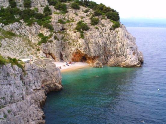 Ferienwohnung Mit Pool Kroatien Mit Meerblick Und Pool 洛夫兰 外观 照片