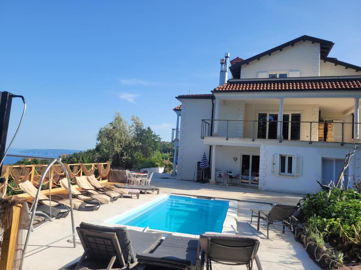 Ferienwohnung Mit Pool Kroatien Mit Meerblick Und Pool 洛夫兰 外观 照片
