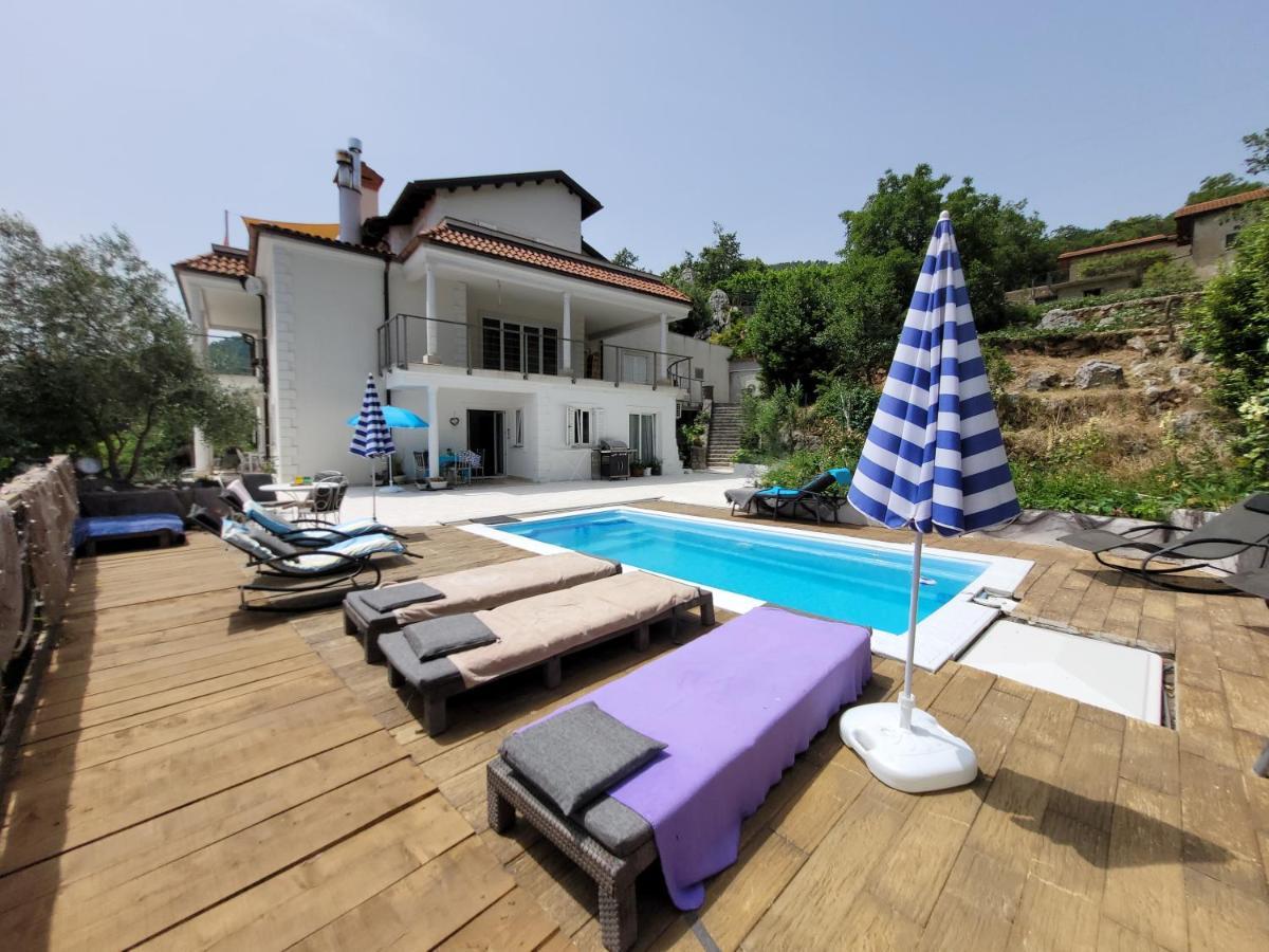 Ferienwohnung Mit Pool Kroatien Mit Meerblick Und Pool 洛夫兰 外观 照片