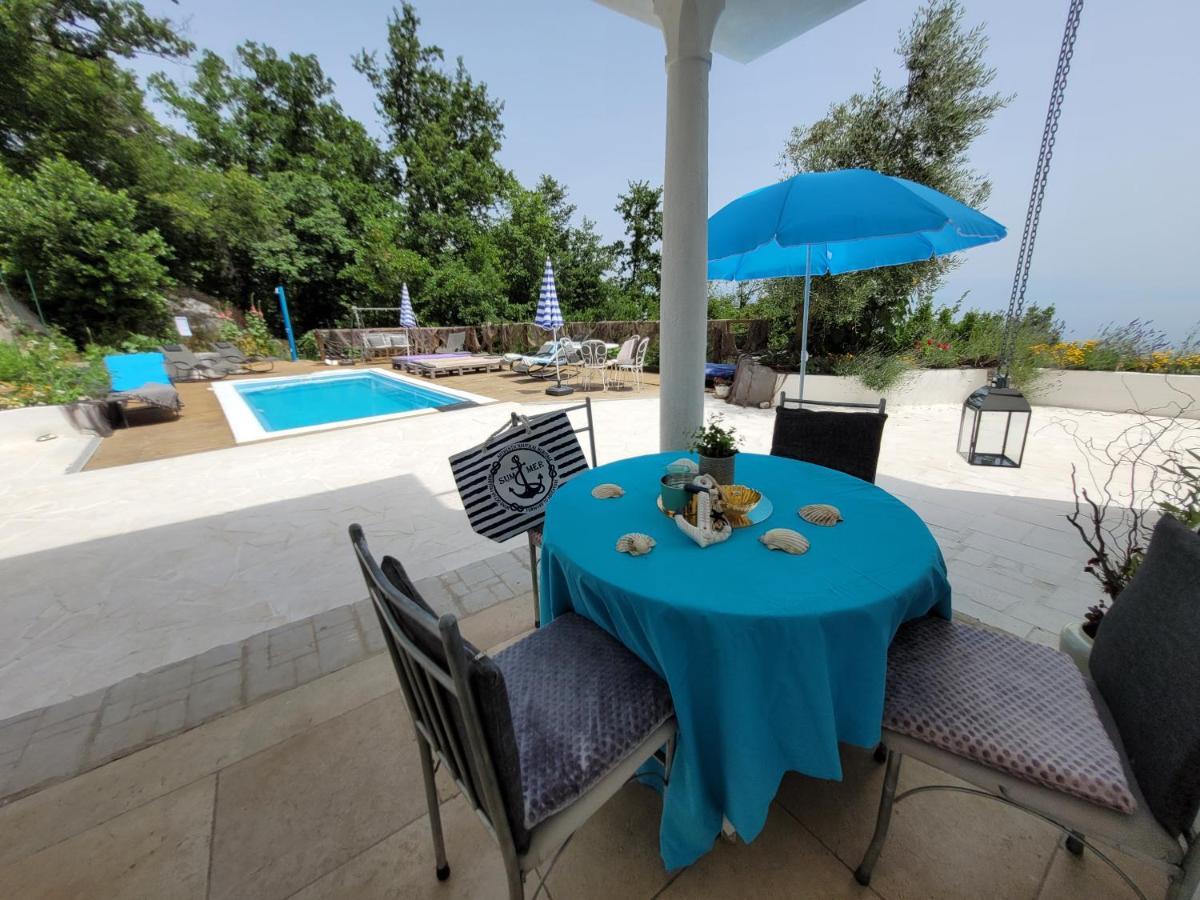 Ferienwohnung Mit Pool Kroatien Mit Meerblick Und Pool 洛夫兰 外观 照片