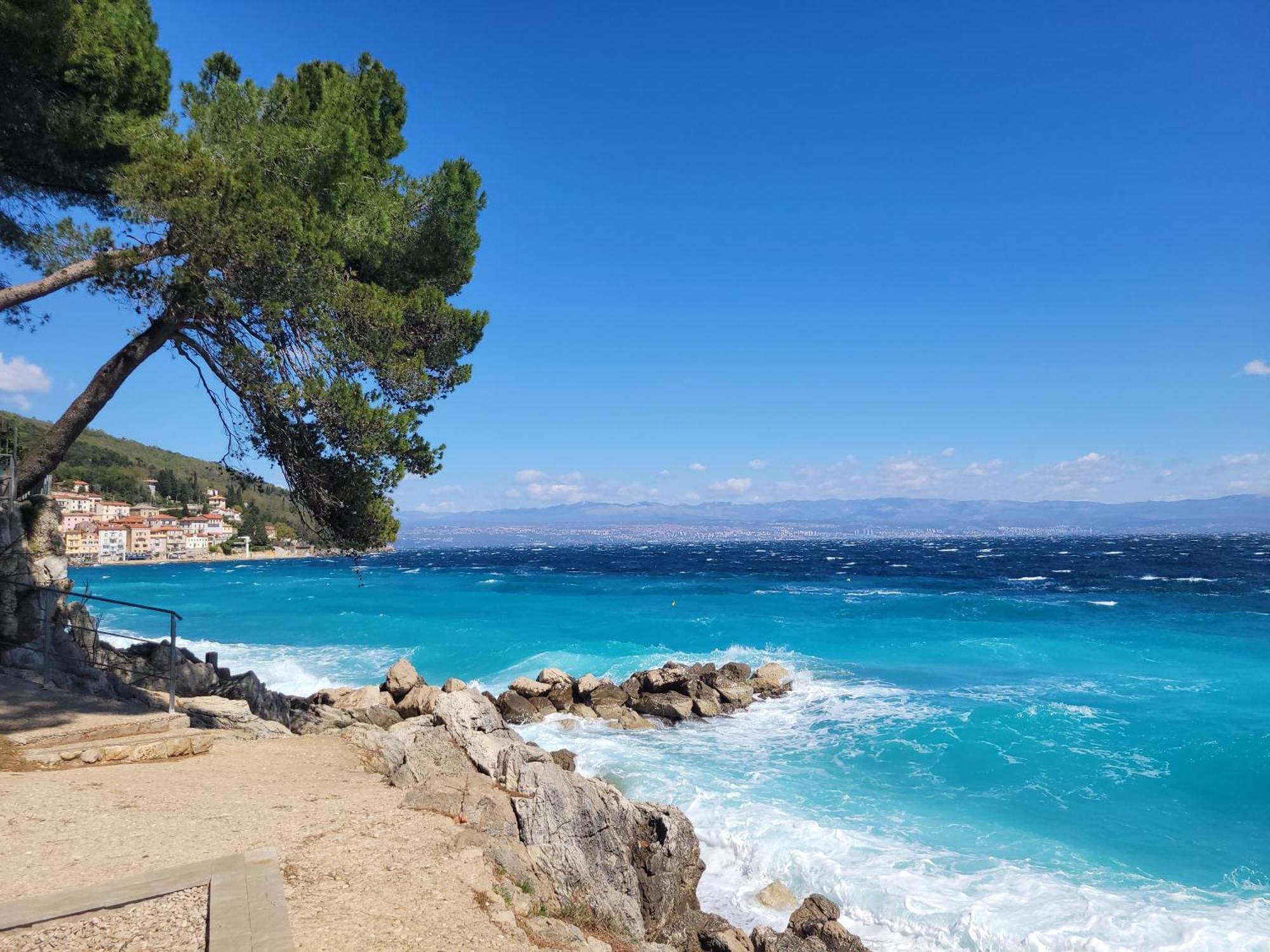 Ferienwohnung Mit Pool Kroatien Mit Meerblick Und Pool 洛夫兰 外观 照片