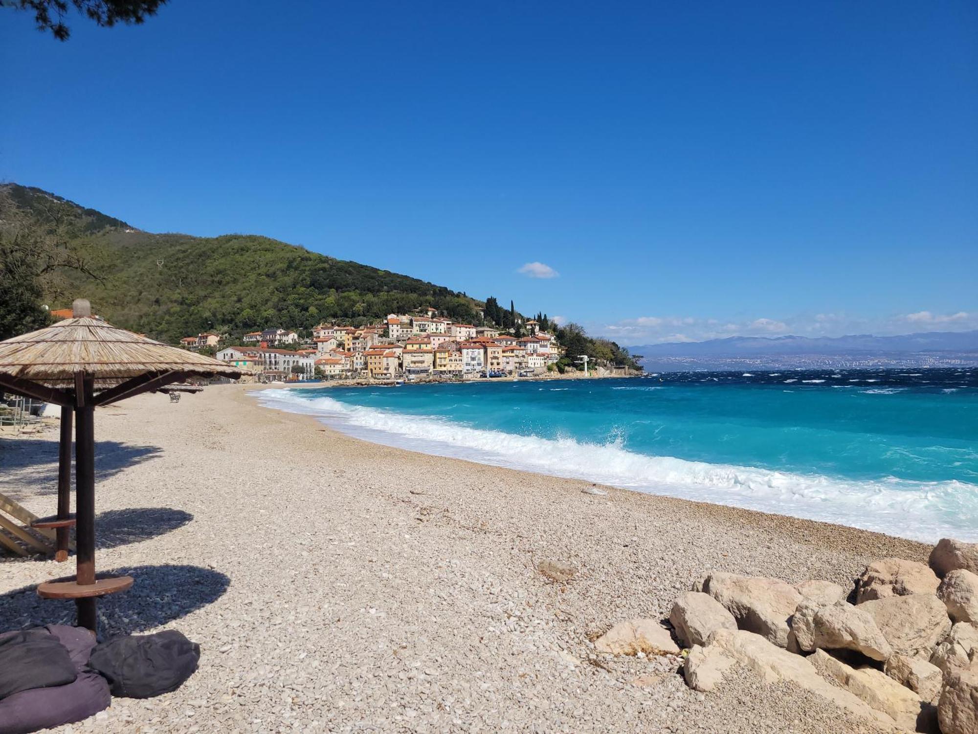 Ferienwohnung Mit Pool Kroatien Mit Meerblick Und Pool 洛夫兰 外观 照片